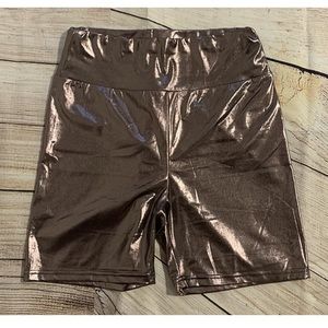 Shimmery Chocolate Shorts